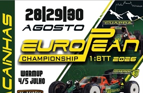 Campeonato da Europa B de 1/8 TT - 2026 - Maçainhas, Guarda